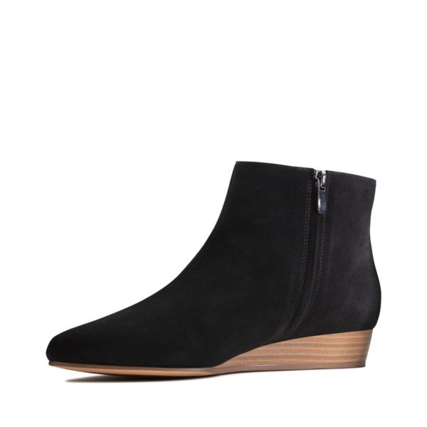 Clarks Womens Sense Belle Ankle Boots Black | UK-4908635